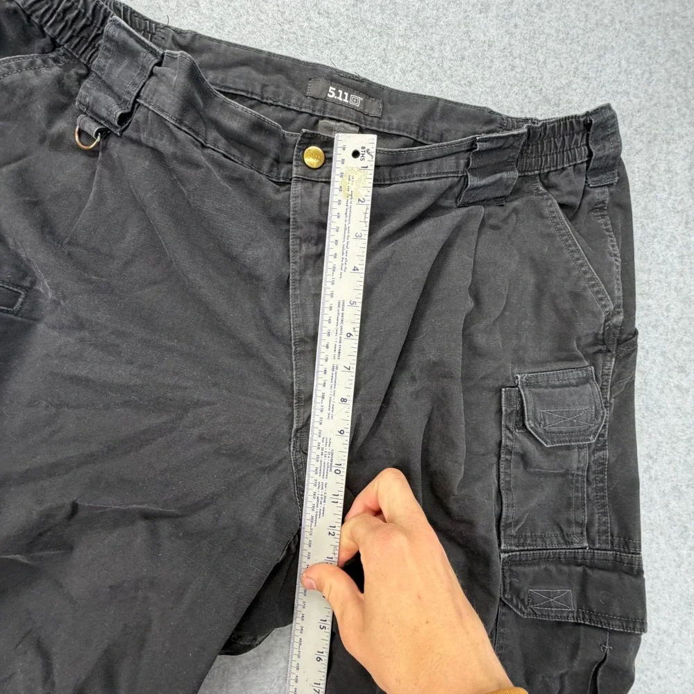 5.11 Tactical Mens Black Cargo Pants 42x30 Relaxed Fit‎ Workwear Utility Pants
